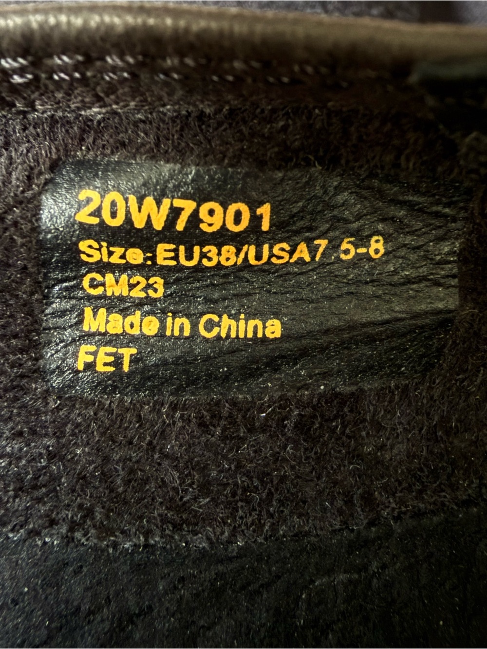 Vibram FiveFingers CVT Leather Black Women’s 7.5-8 EU 38 Kangaroo Leather New - Picture 5 of 6